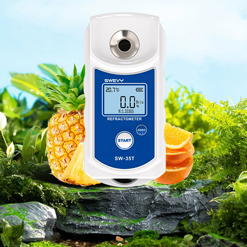 SW35T速為水果測糖儀高精度甜度測試儀飲料奶茶糖分檢測儀器數(shù)顯糖度計