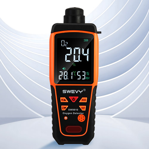 速為（suwei）SW9810 氧氣檢測儀 氧濃度含量測試儀氧氣檢測報警器便攜式測氧儀