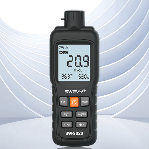 速為 氧氣檢測儀 測氧儀O2濃度聲光報(bào)警器手持式空氣含氧量測試儀 SW9820【進(jìn)口傳感器】