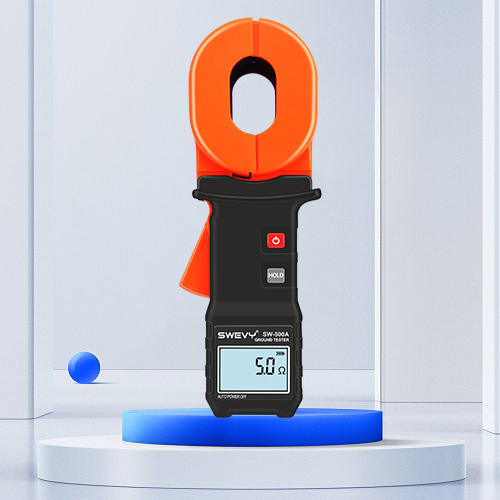 速為接地電阻測(cè)試儀 防雷地阻表搖表電阻測(cè)量?jī)x SW-500A鉗形款(量程0.01~500Ω)